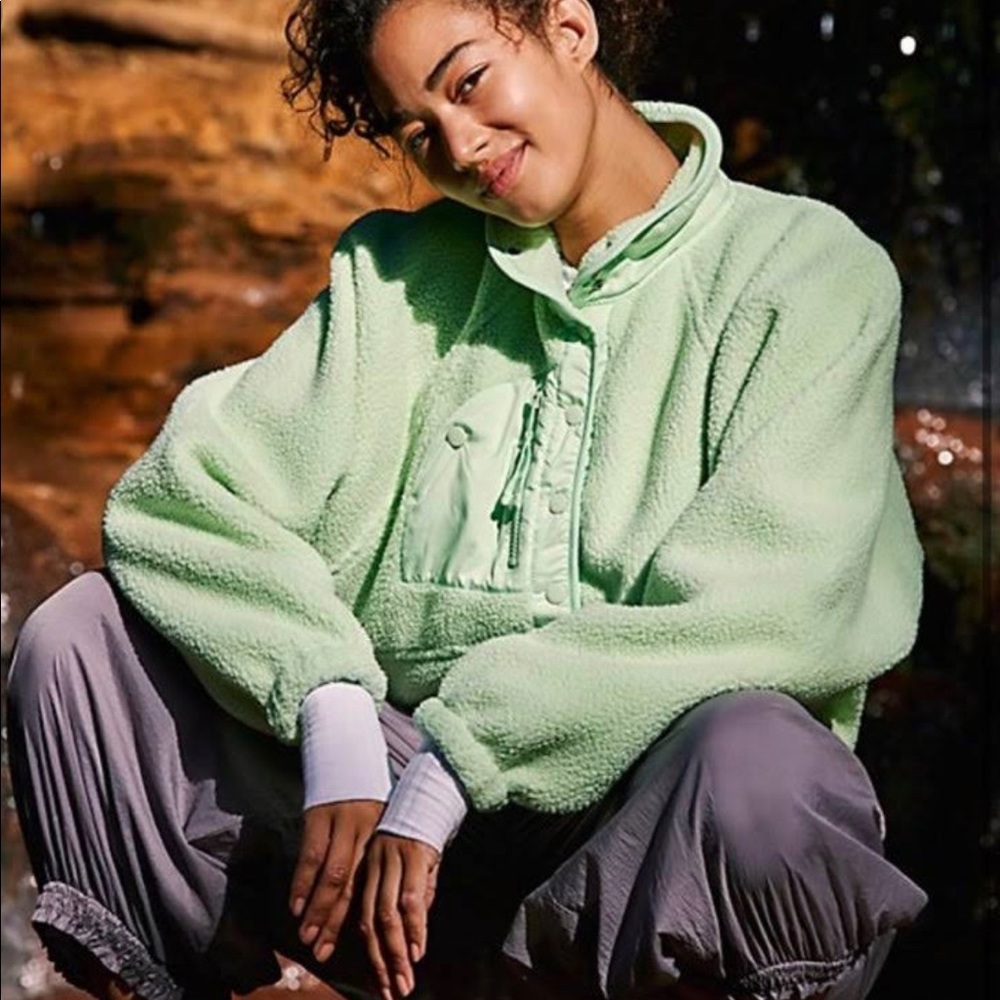❌SOLD❌ Free People | Hit the Slopes Pullover | Iced Pistachio